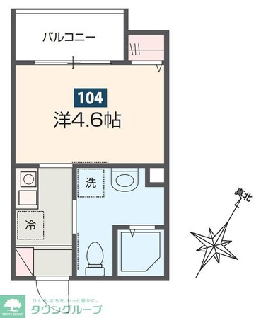 MELDIA小川の物件間取画像